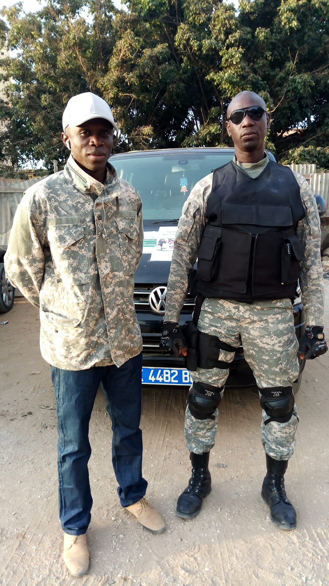 Agents SINAI SECURITE en tenue opérationnelle